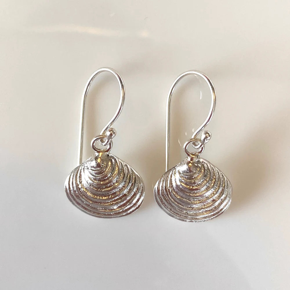 Tasmania Coastal Collection - Silver and Gold Earrings Earrings The rare and Beautiful Venus Earring (35mm) Silver 