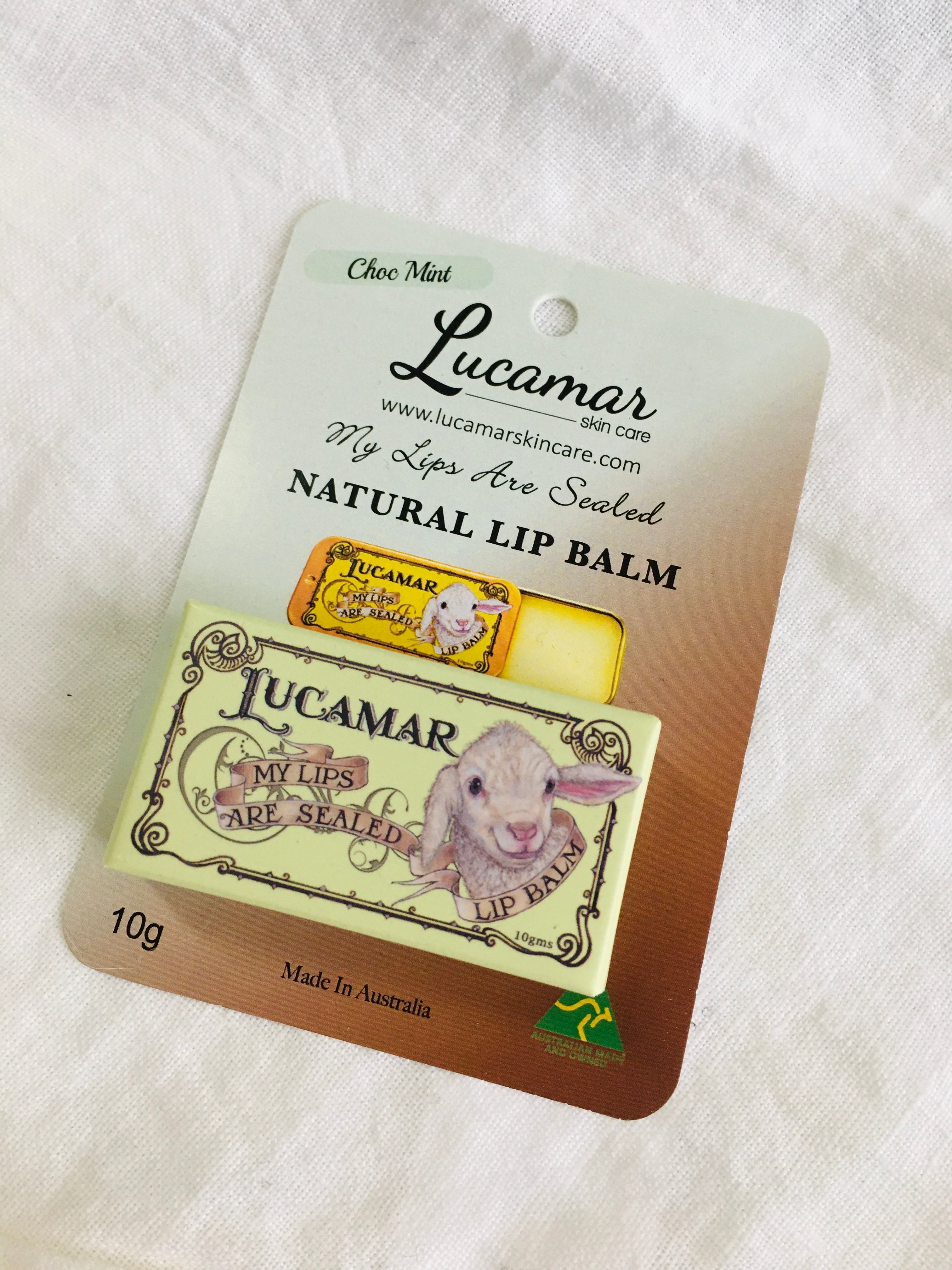 Lucamar - Natural Lip Balms Skin Care Lucamar Skin Care Chocmint 