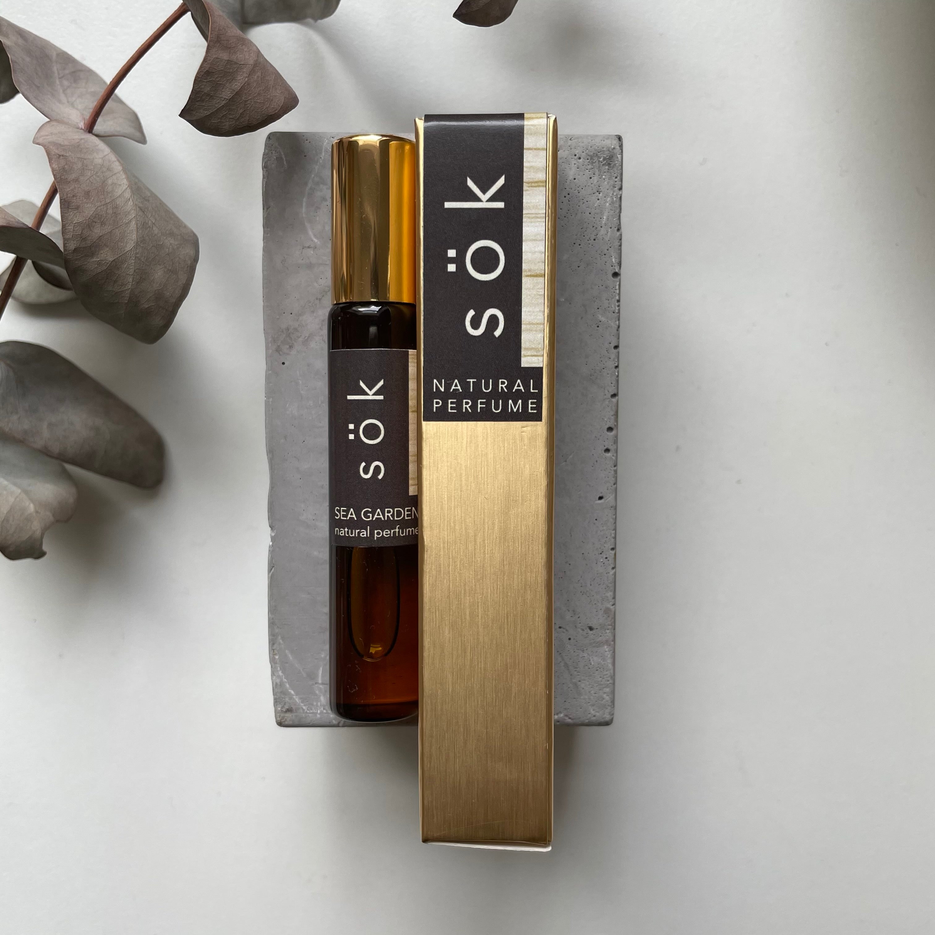 SÖK Natural Roll-On Perfume Body SOK Sea Garden 