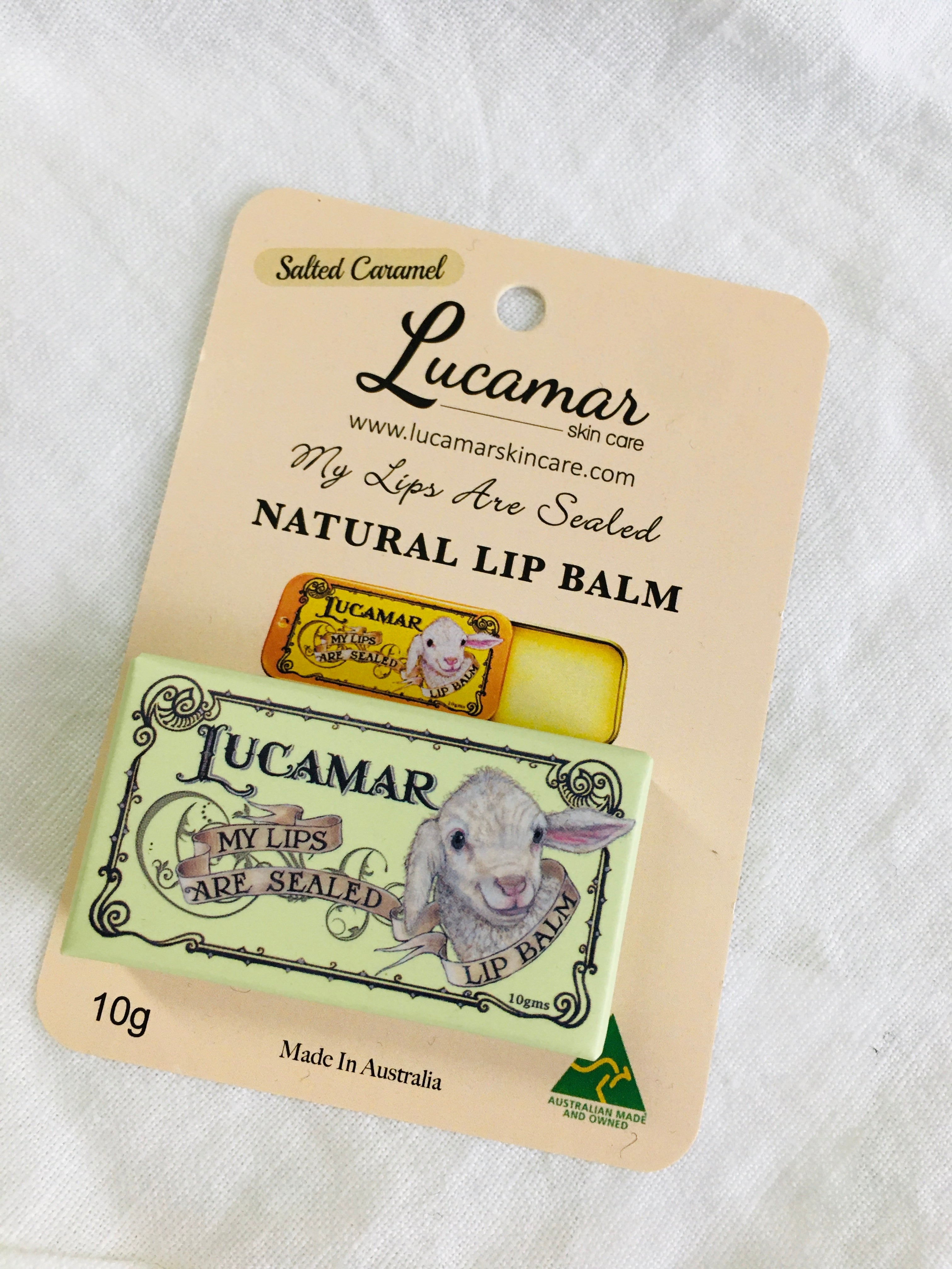 Lucamar - Natural Lip Balms Skin Care Lucamar Skin Care Salted Caramel 