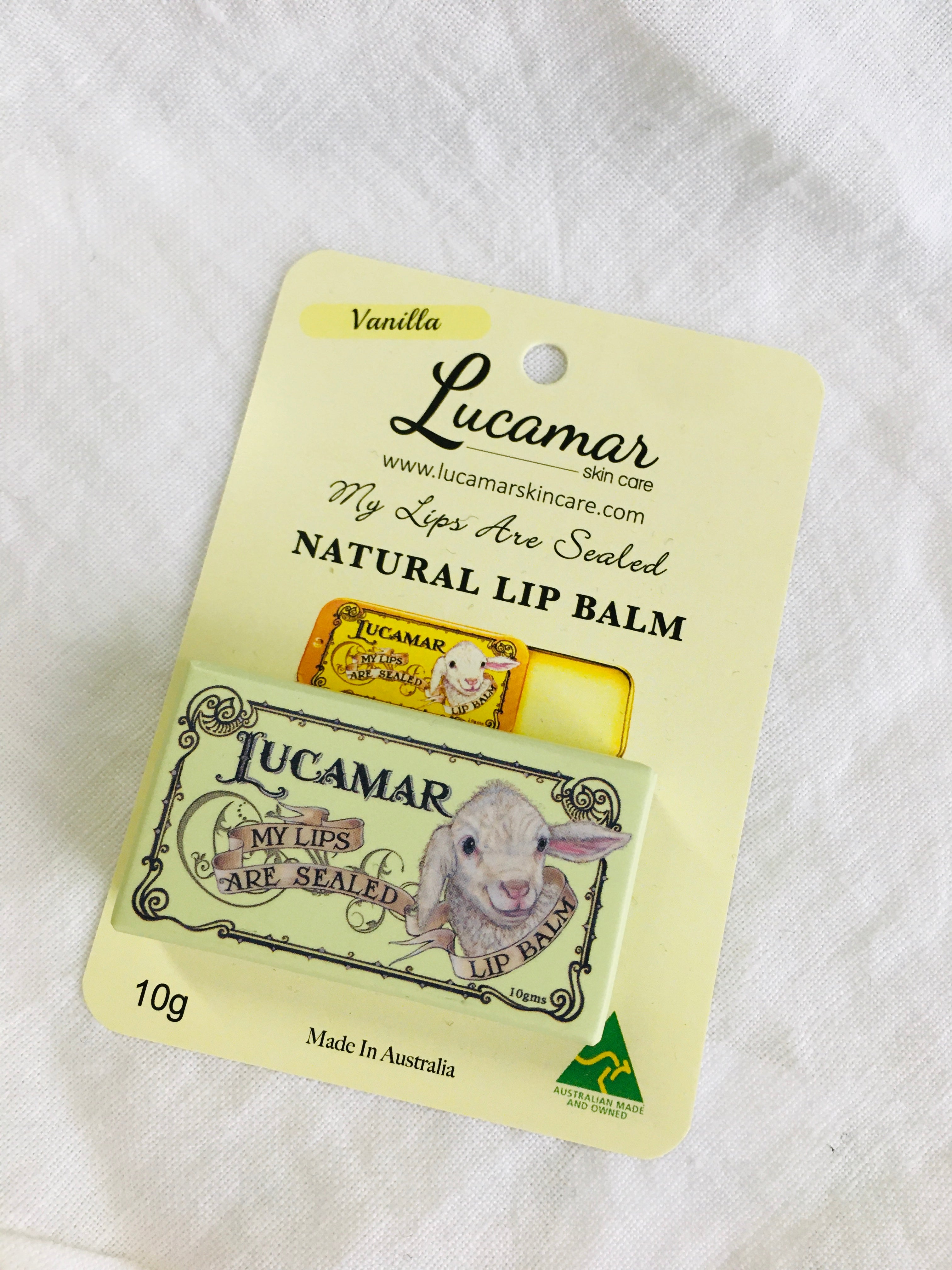 Lucamar - Natural Lip Balms Skin Care Lucamar Skin Care Vanilla 