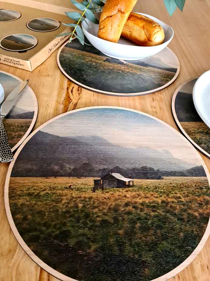 Placemat and Coaster Sets - Hamish Lockett placemats The Spotted Quoll 
