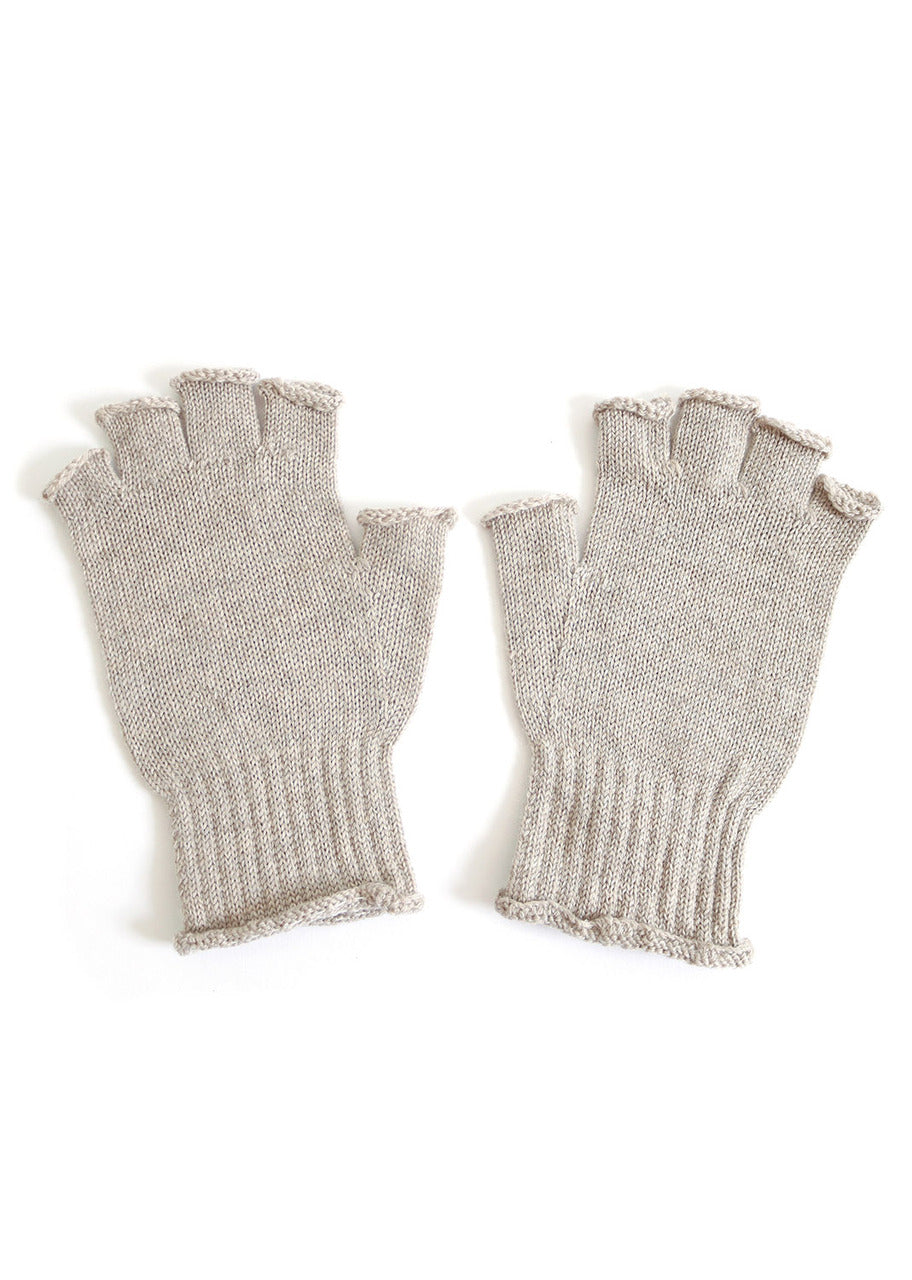 Milo Fingerless Merino Gloves - Uimi Gloves Uimi Wheat 